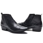 Bota Country Masculina Texas Salto Carrapeta Cla Cle - R608 - Preto