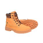 Bota Adventure Cano Médio Couro Nobuck Azimute - Terra