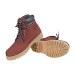 Bota Adventure Cano Médio Couro Nobuck Azimute - Terra