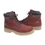 Bota Adventure Cano Médio Couro Nobuck Azimute - Terra