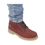 Bota Adventure Cano Médio Couro Nobuck Azimute - Terra