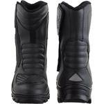 Bota Motociclista Couro Legitimo P2p - Th3 - Preta