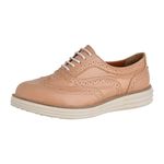 Sapatênis Oxford Feminino Couro Verniz