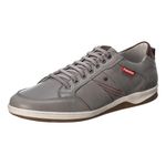 Sapatênis Tênis Couro Flay Linha Conforto True Ranster - 3010 - Cinza