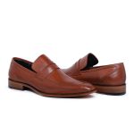 Sapato Social Masculino Loafer Paulo Viera - 122 - Caramelo