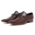 Sapato Social Masculino Loafer Paulo Vieira - 125 - Tabaco