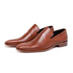 Sapato Social Masculino Loafer Paulo Vieira - 130 - Caramelo