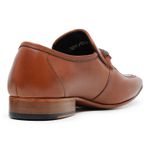 Sapato Social Masculino Loafer Paulo Vieira - 125 - Caramelo