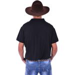 Chapéu Social em Couro Masculino Cla Cle - A4280 - Marrom