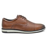 Sapato Social Masculino Modelo Oxford Fork - 5332 - Whisky
