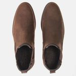 Bota Chelsea Masculina Couro Mustang Difranca - 252 - Marrom