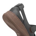 Sandália Feminina Couro Conforto DIfranca - 7073 - Preto