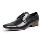 Sapato Social Masculino Oxford Lewis Paulo Vieira - 1303 - Preto