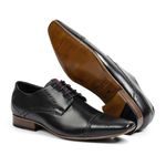 Sapato Social Masculino Oxford Lewis Paulo Vieira - 1303 - Preto