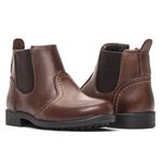 Bota Infantil Couro Botina DIfranca - 02882 - Marrom 