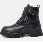 Bota Feminina Couro Tratorado DIfranca - 14300 - Preto