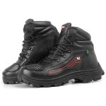 Bota Motociclista Couro Legítimo Bell Boots - 2050 - Preta