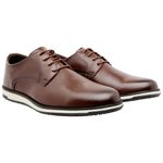 Sapato Casual Masculino Oxford Confort Mocflex - 12000 - Caramelo