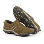 Sapatilha Mocassim Masculina Couro Difranca- 020 - Castor 