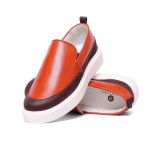 Sapato Casual Masculino Slip On Couro DIfranca - 77060 - Castor