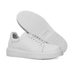 Sapato Casual Masculino Tênis Couro DIfranca - 5505 - Branco 