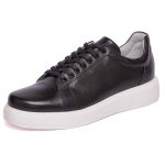 Sapato Casual Masculino Tênis Couro DIfranca - 5505 - Preto 