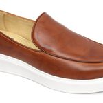 Sapato Casual Masculino Slip On Couro DIfranca - 5503 - Castor