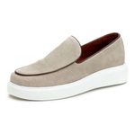 Sapato Casual Masculino Slip On Couro DIfranca - 5503 - Areia