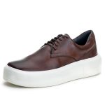 Sapato Casual Masculino Couro DIfranca - 2801 - Mouro 