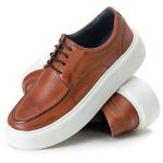 Sapato Casual Masculino Couro DIfranca - 2800 - Castor 