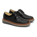 Sapato Casual Derby Masculino DIfranca - 7500 - Preto