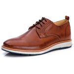 Sapato Casual Masculino Couro DIfranca - 9004 - Castor 