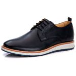 Sapato Casual Masculino Couro DIfranca - 9004 - Preto 