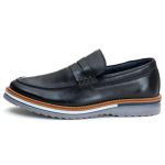 Sapato Casual Masculino Couro Maldivas DIfranca - 2410 - Preto