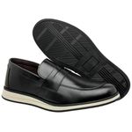 Sapato Casual Masculino Vegano DIfranca - 20800 - Preto