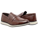 Sapato Casual Masculino Vegano DIfranca - 20800 - Castanho