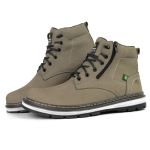 Bota Adventure Casual Couro Hiking Master Nobuck Bell Boots - 835 - Taupe