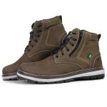 Bota Adventure Casual Couro Nobuck Bell Boots - 835 - Chumbo