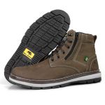 Bota Adventure Casual Couro Nobuck Bell Boots - 835 - Chumbo