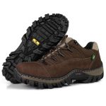 Bota Adventure Couro Legítimo Nobuck Waterfall Bell-boots - 4600 - Chocolate