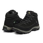 Bota Adventure Casual Couro Nobuck Hiking Extreme Bell Boots - 900 - Preto