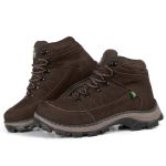 Bota Adventure Casual Couro Nobuck Hiking Extreme Bell Boots - 900 - Café