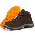 Bota Adventure Casual Couro Nobuck Hiking Extreme Bell Boots - 900 - Café