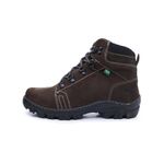 Bota Adventure Casual Couro Nobuck - Bell Boots - 650 - Chumbo