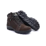 Bota Adventure Casual Couro Nobuck - Bell Boots - 650 - Chumbo