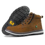 Bota Adventure Casual Couro Nobuck Bell Boots - 835 - Osso