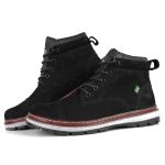 Bota Adventure Casual Couro Nobuck Bell Boots - 815 - Preto