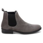 Bota Chelsea Feminina Couro DIfranca PN1777 - Cinza