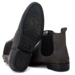 Bota Chelsea Feminina Couro DIfranca PN1777 - Cinza