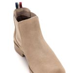 Bota Chelsea Feminina Couro DIfranca PN1777 - Areia